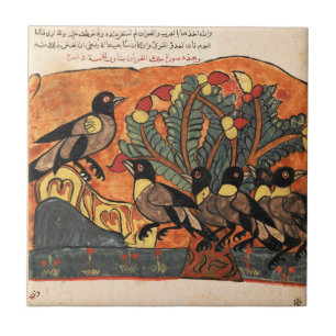 Azulejo King Crow aconseja el renacimiento indio