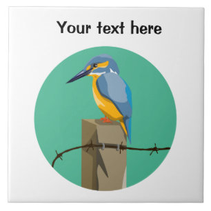 Azulejo Kingfisher Bird