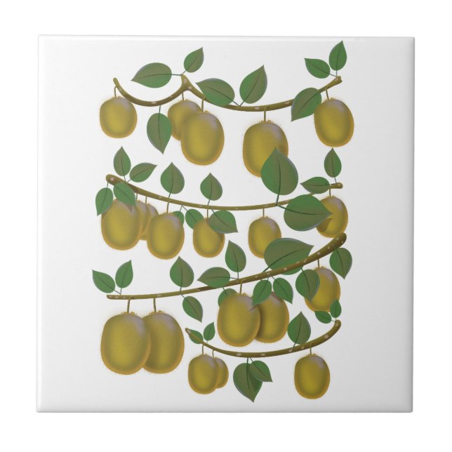 Azulejo Kiwi Fruit (Frente)