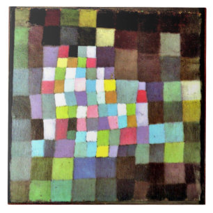 Azulejo Klee - Abstracción con Referencia