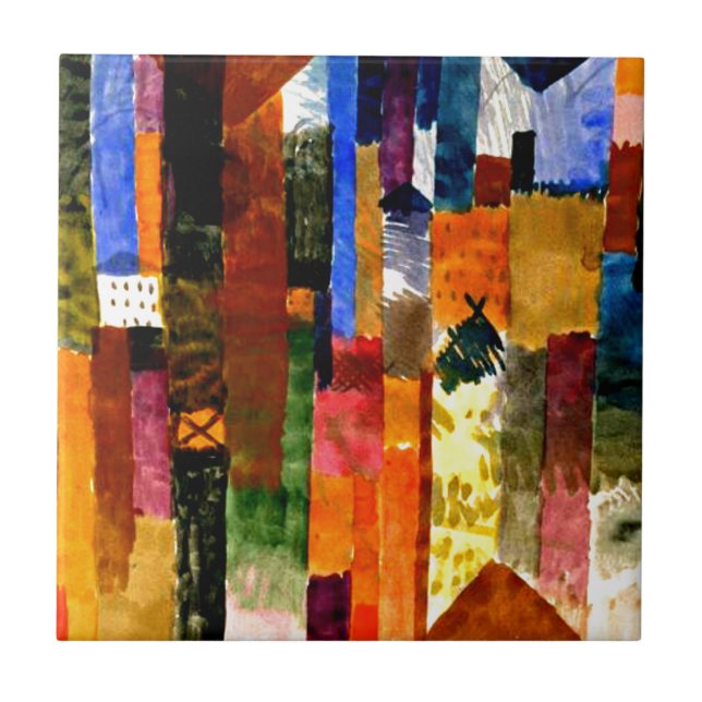 Azulejo Klee - Antes de la ciudad (Frente)