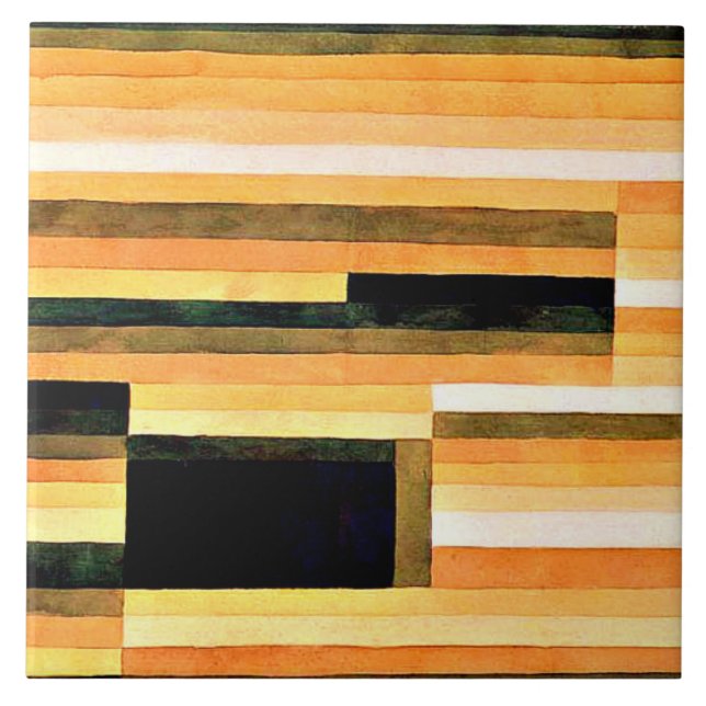 Azulejo Klee - Cámara de rock (Frente)