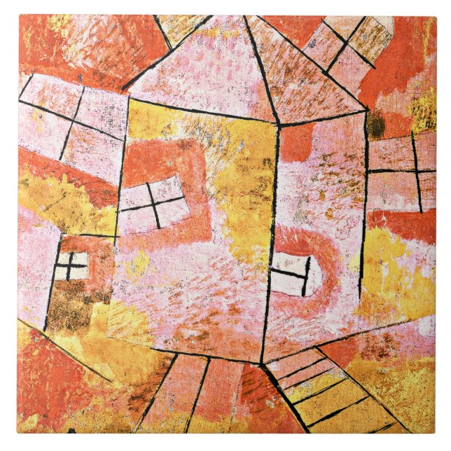 Azulejo Klee - Casa Revoladora (Frente)
