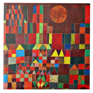 Azulejo Klee - Castillo y Sol