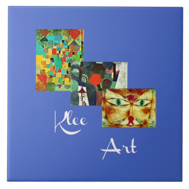 Azulejo Klee - Collage (Frente)