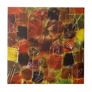 Azulejo Klee - Composición Cósmica