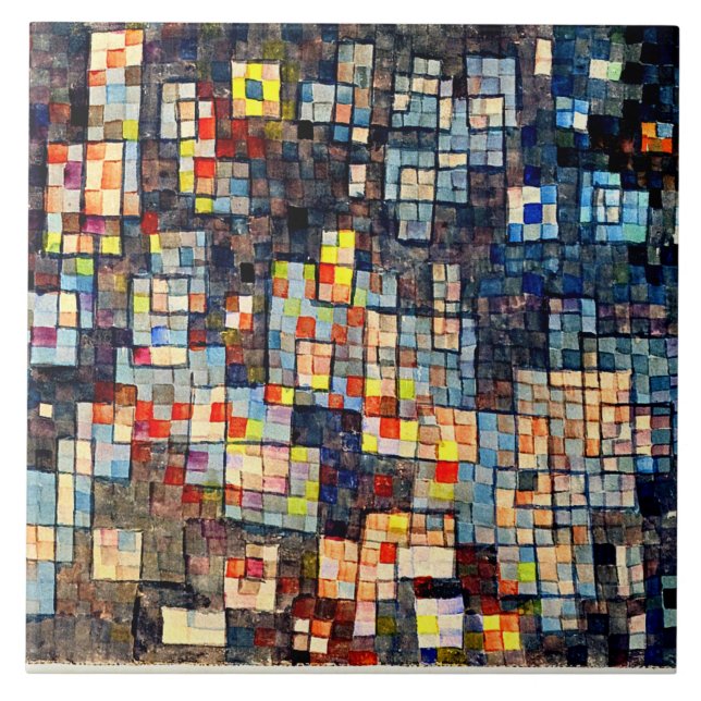 Azulejo Klee - Glashauser Viertel (Frente)
