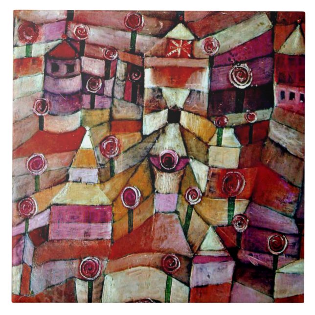 Azulejo Klee - Jardín Ose,  (Frente)