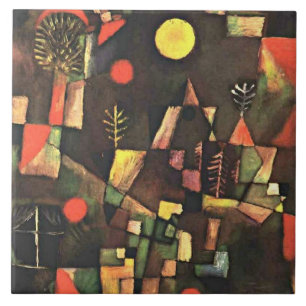 Azulejo Klee - Luna Llena,