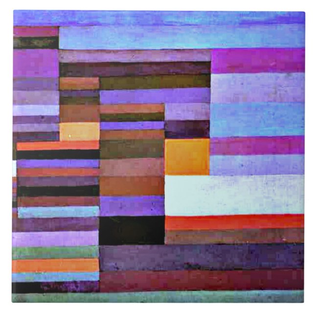 Azulejo Klee - Noche de Fuego (Frente)
