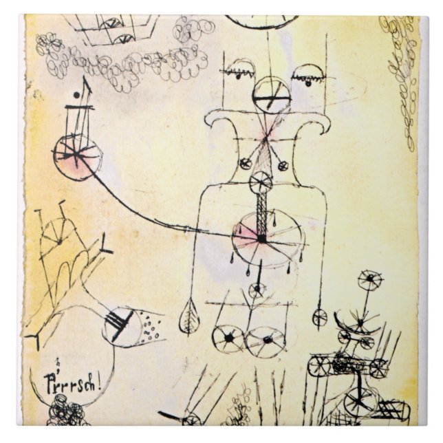Azulejo Klee - Orgullo P'rrsch (Frente)