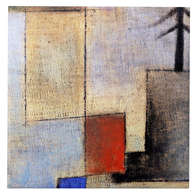 Azulejo Klee - Pequeña imagen de la imagen de la puerta (Frente)