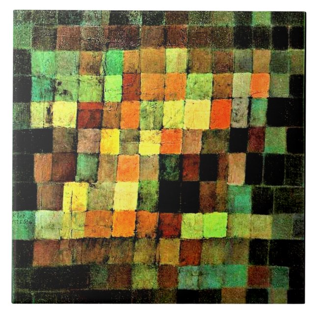 Azulejo Klee - Sonido antiguo (Frente)