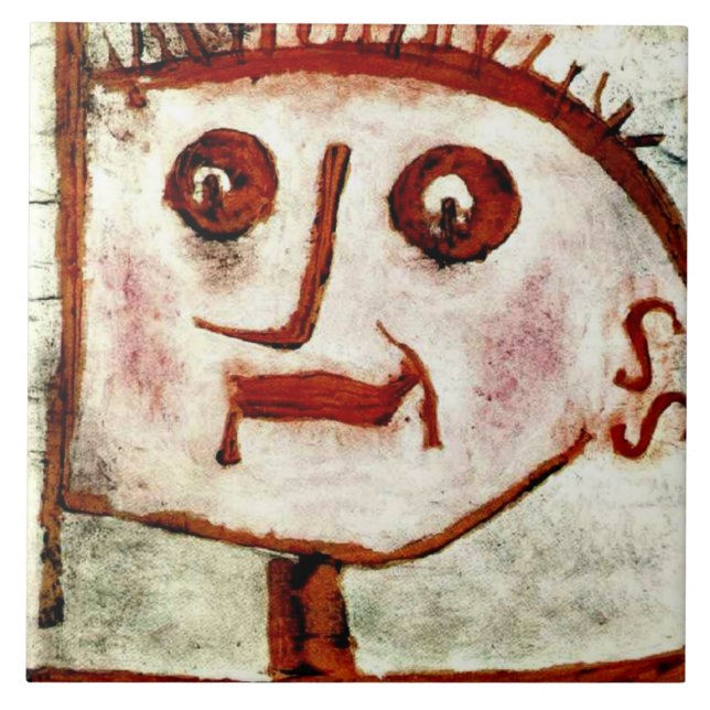 Azulejo Klee - Una Acusación de Propaganda. (Frente)