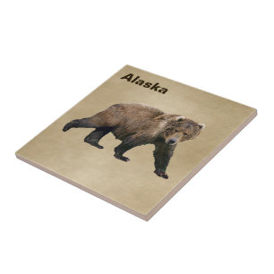 Azulejo Kodiak Bear