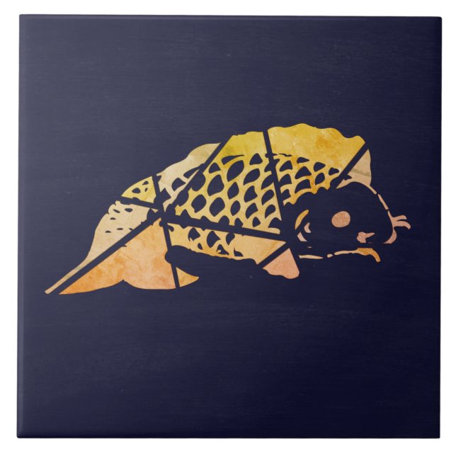 Azulejo Koi Fish Ceramic Tile (Frente)