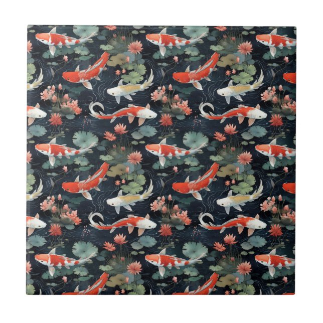 Azulejo Koi Pond Tile (Frente)