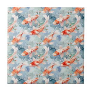 Azulejo Koi Pond Tile