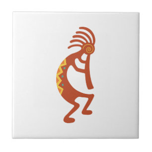 Azulejo Kokopelli