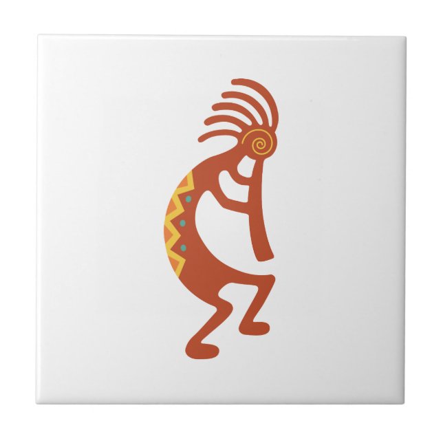 Azulejo Kokopelli (Frente)