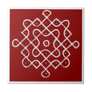 Azulejo Kolam Rangoli