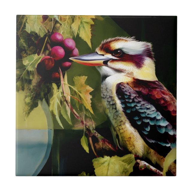 Azulejo Kookaburra  (Frente)