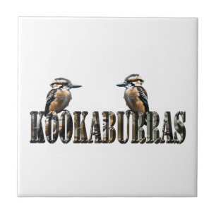 Azulejo Kookaburras Es La Palabra Hecha Con Kookaburras,