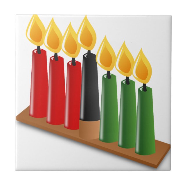 Azulejo kwanzaa africana (Frente)