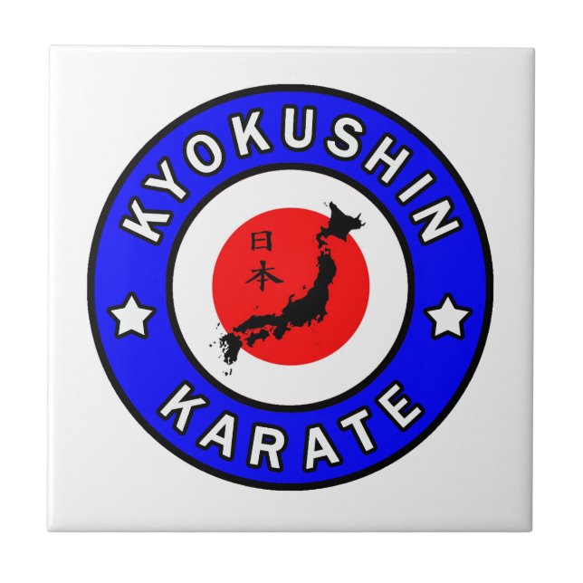 Azulejo Kyokushin Karate (Frente)
