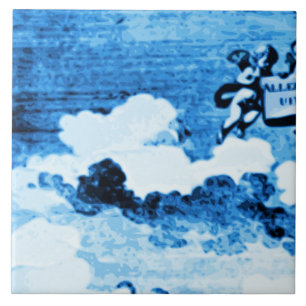 Azulejo La antigüedad de Amsterdam envía la apariencia