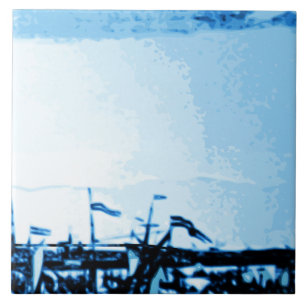 Azulejo La antigüedad de Amsterdam envía la apariencia