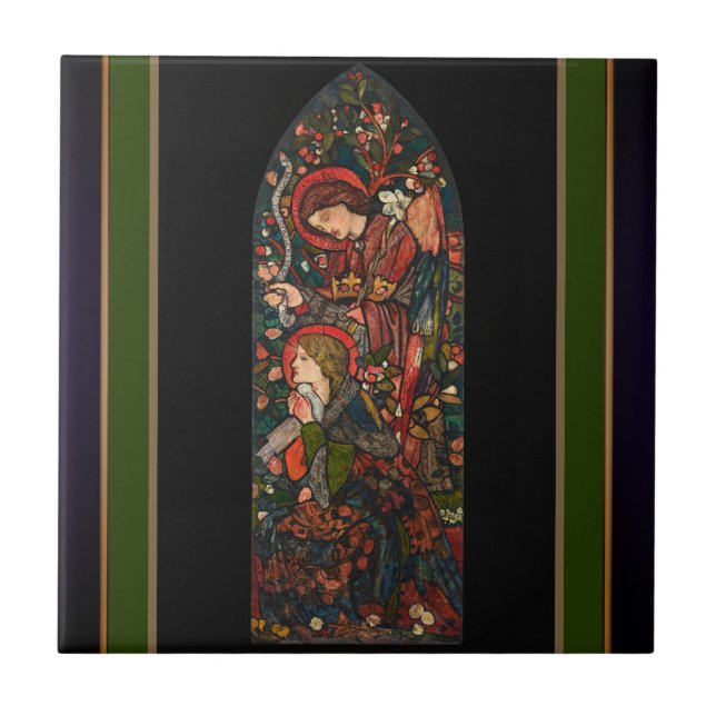 Azulejo La Anunciación (Frente)