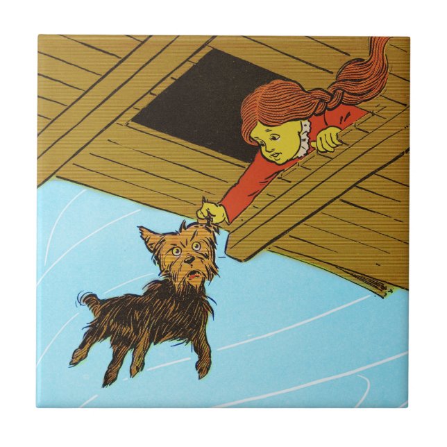 Azulejo La Atrapó Por La Oreja (Frente)