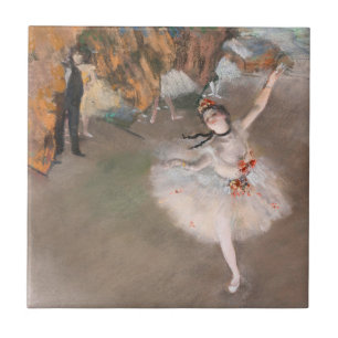 Azulejo La bailarina estrella del ballet Edgar Degas