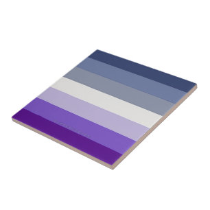 Azulejo La bandera del orgullo de SlipperyJoe's Butch Lesb