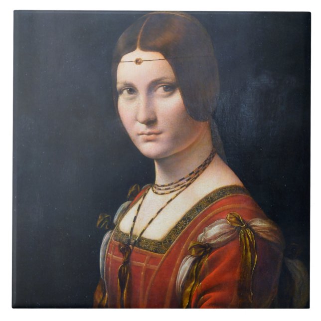 Azulejo La Belle Ferronniere (Frente)