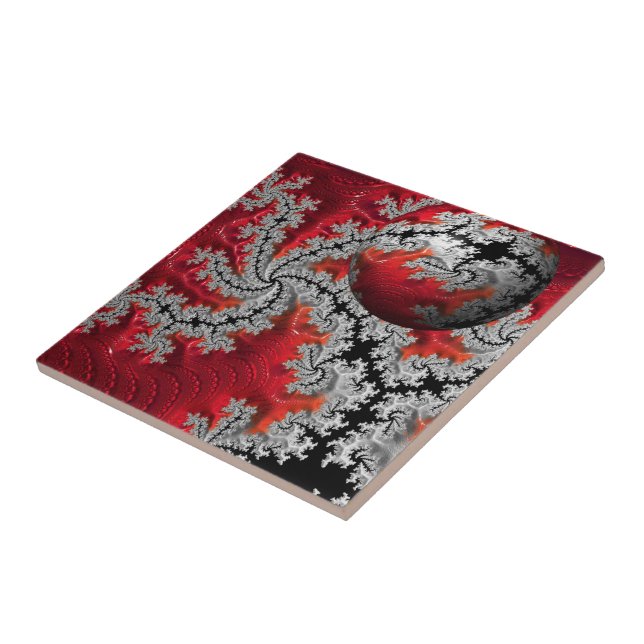 Azulejo La belleza de la cerámica Mandelbrots (Lado)