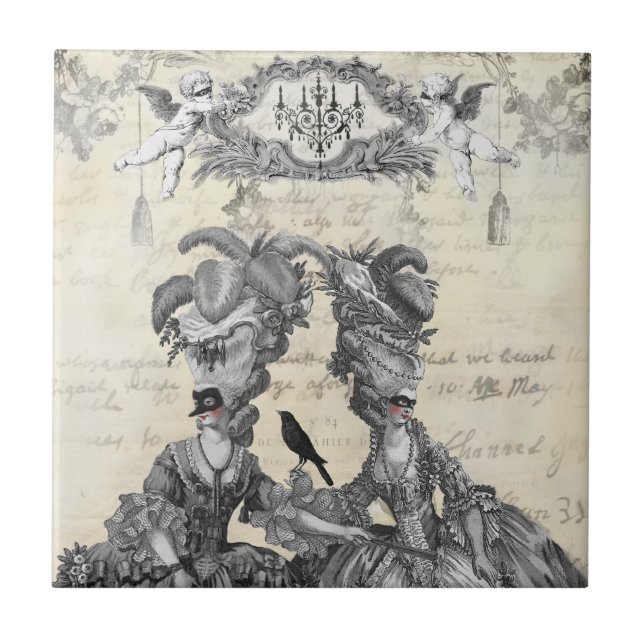 Azulejo La bola de Halloween (Frente)