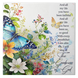 Azulejo La bondad de Dios