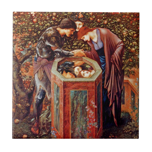 Azulejo La cabeza llena de calvicie (Frente)