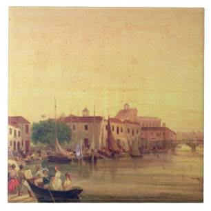 Azulejo La carenadura, Bridgetown, Barbados, c.1848