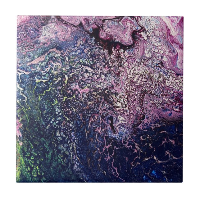 Azulejo La cerámica "Force" de Johnson Abstract Art (Frente)