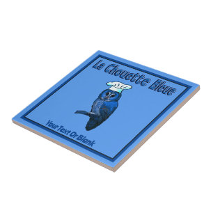 Azulejo La Chouette Bleue Cafe