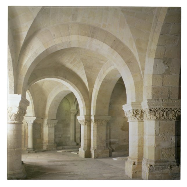 Azulejo La cripta, c.1144 (foto) (Frente)