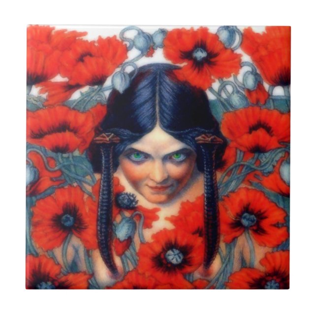 Azulejo La destrucción (Frente)