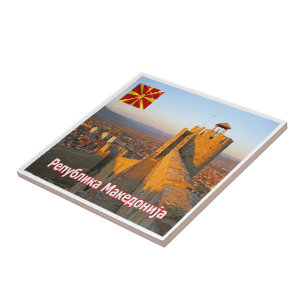 AZULEJO LA FORTALEZA DE ZAMK009 OHRID SAMOIL,