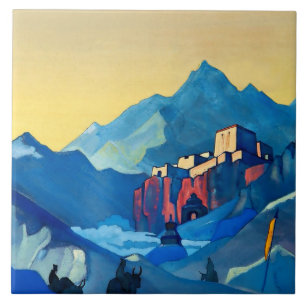 Azulejo “La Fortaleza del Espíritu” por Nicholas Roerich