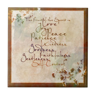 Azulejo La fruta del espíritu