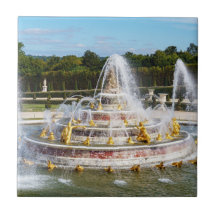 La fuente de Latona en los jardines de Versalles