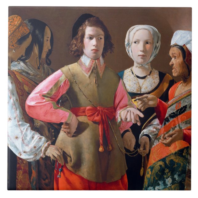 Azulejo La gira de la Fortune Teller (Frente)